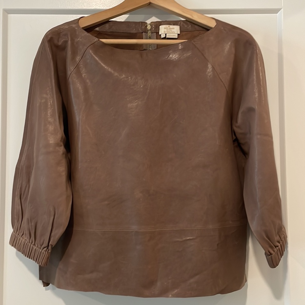 Kate Spade Leather Top